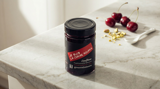 Cerises Griottes Confites (Sirop Léger) - 450g