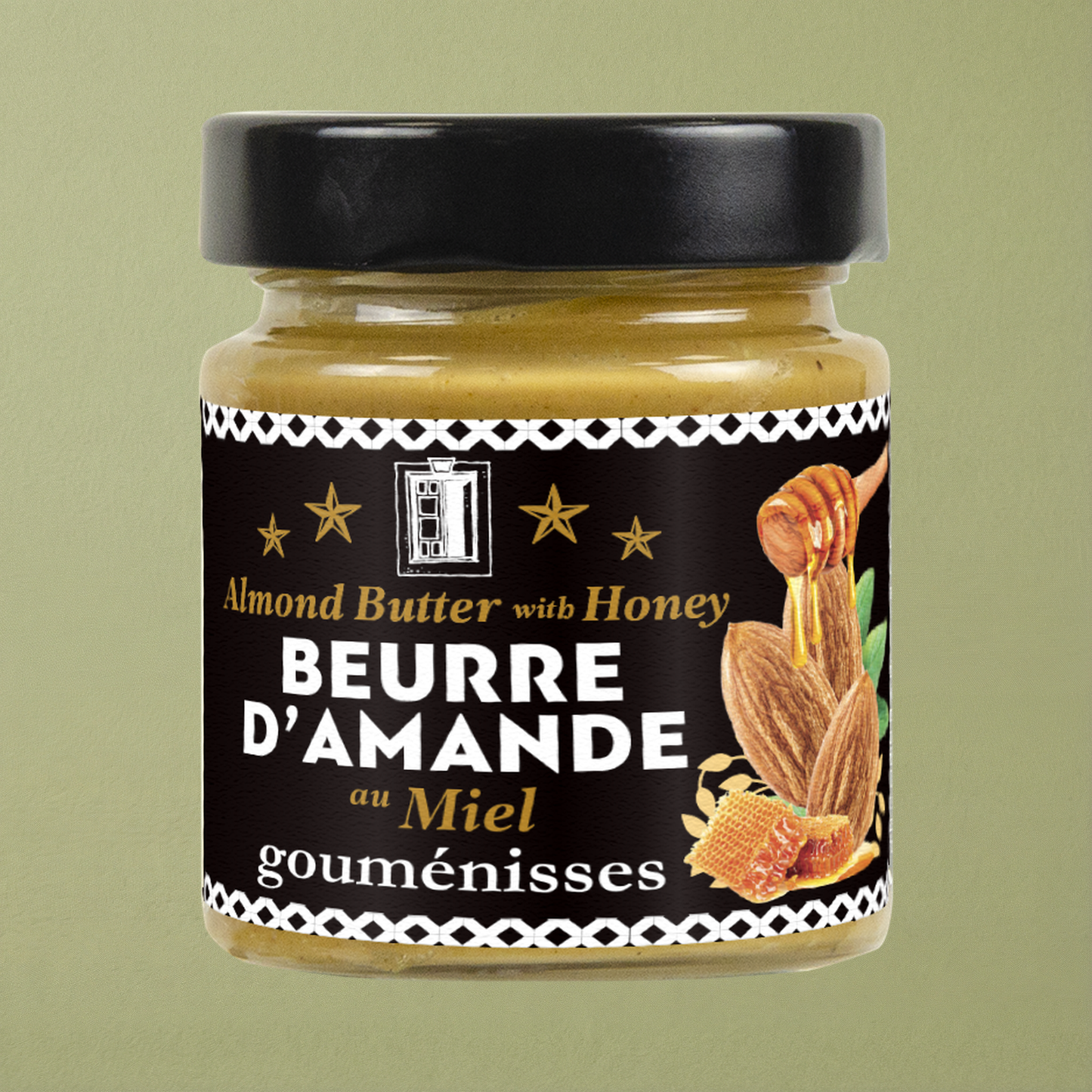 Crème d'Amandes Grecques au Miel - 180g