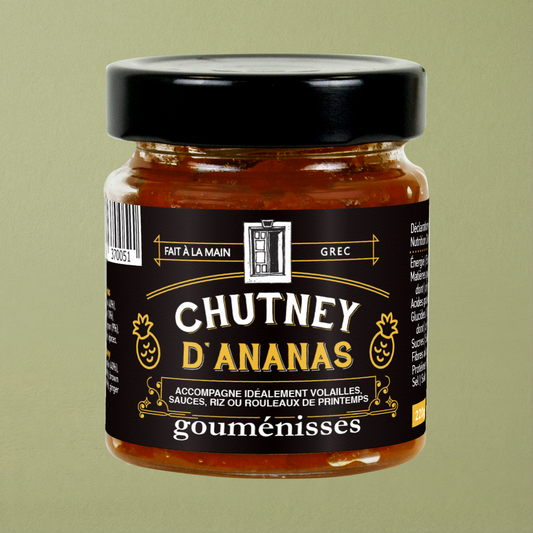 Chutney d'Ananas Rôti aux Épices - 220g