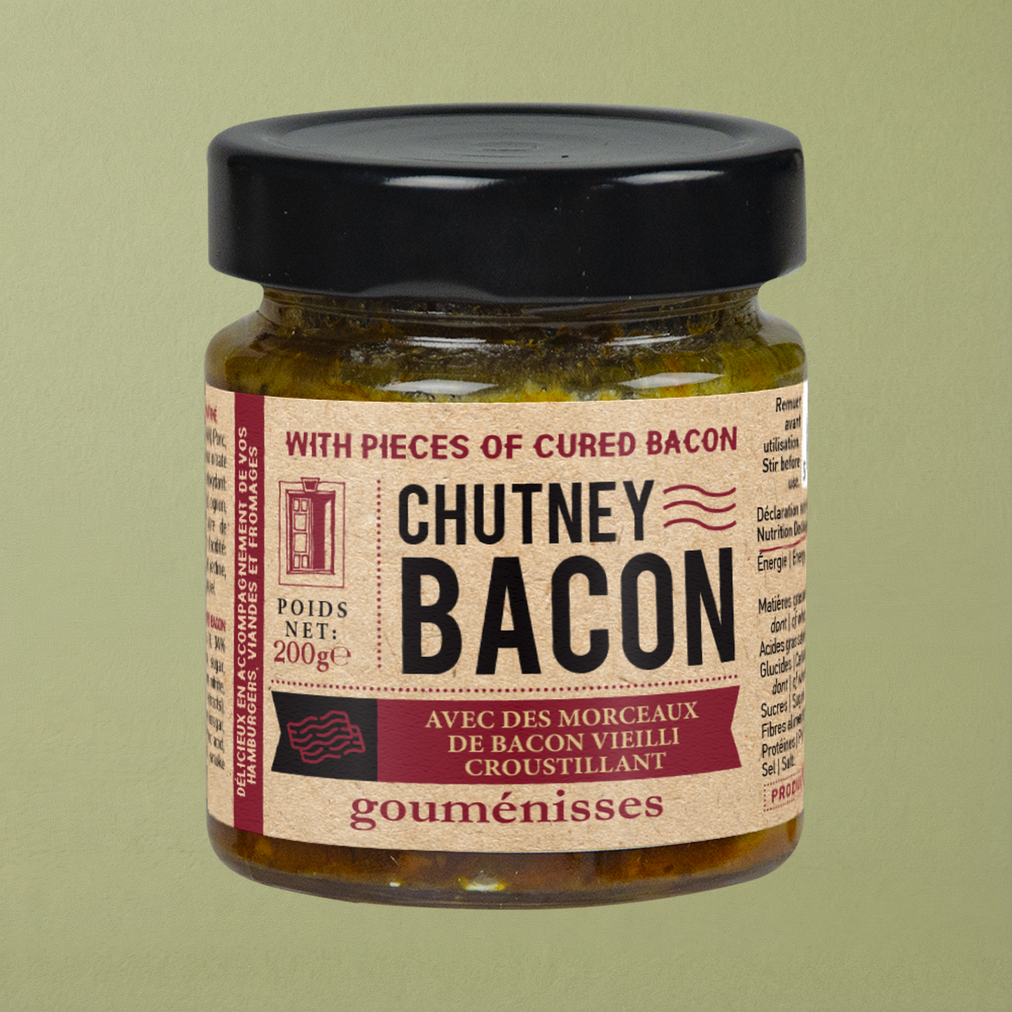 Confit de Bacon Fumé (Recette Signature) - 200g