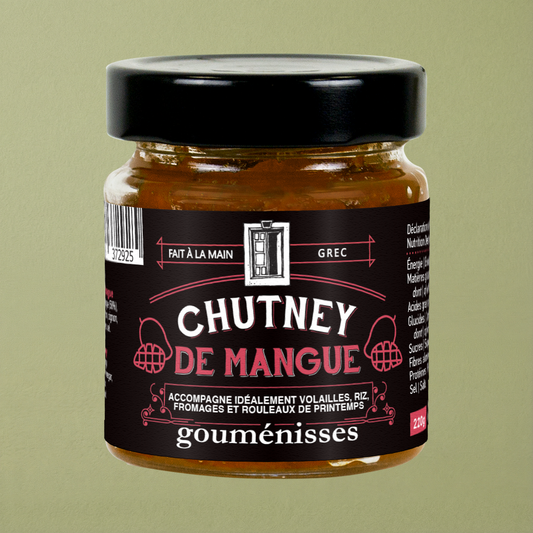 Chutney de Mangue (Recette Exotique) - 220g