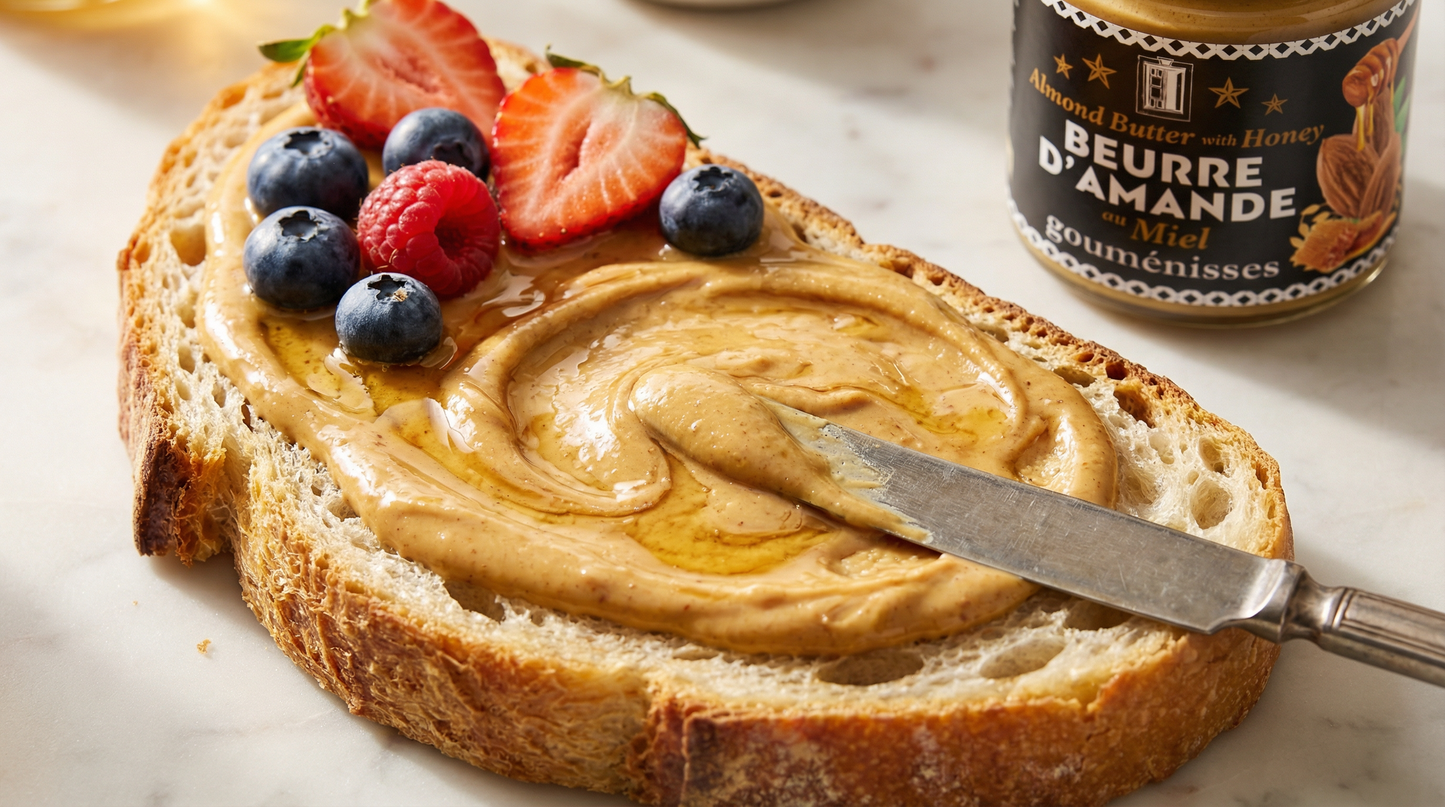 Crème d'Amandes Grecques au Miel - 180g