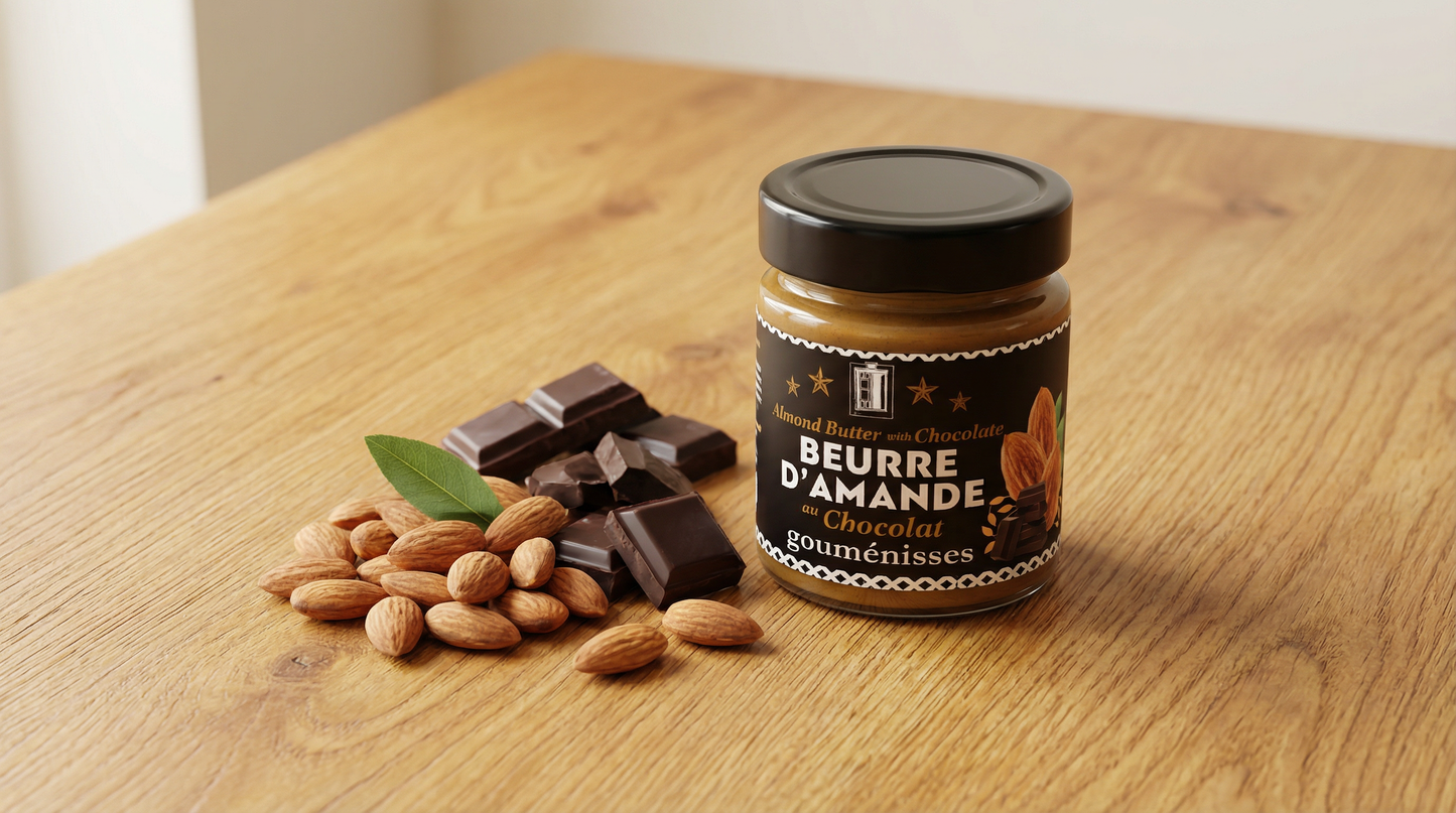 Praliné d'Amandes au Cacao Noir - 180g