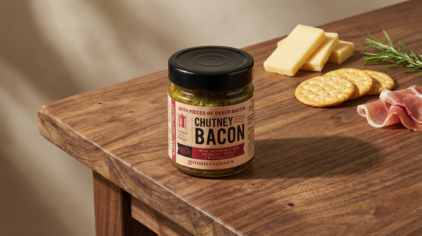 Confit de Bacon Fumé (Recette Signature) - 200g