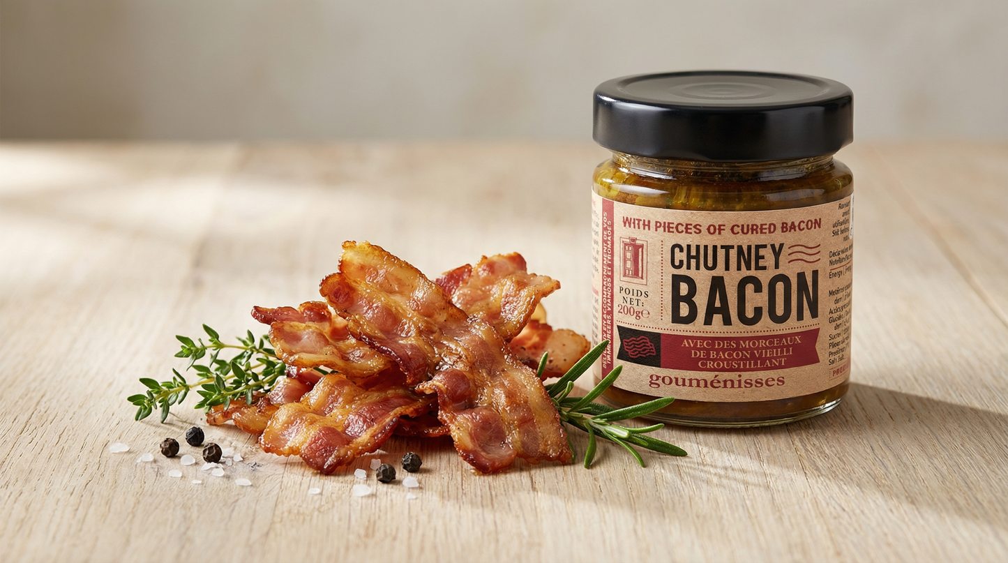 Confit de Bacon Fumé (Recette Signature) - 200g