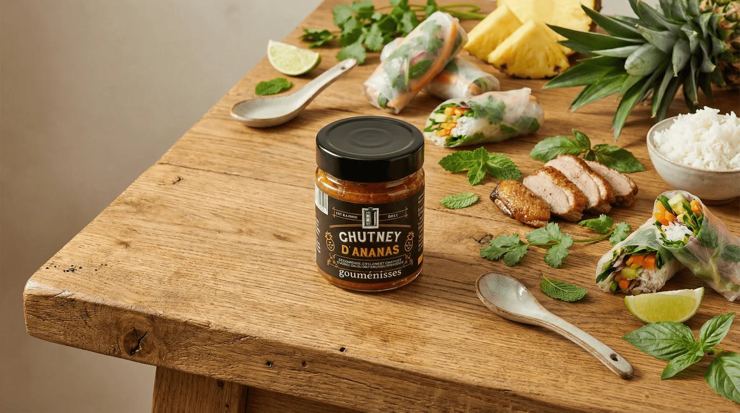 Chutney d'Ananas Rôti - PANDAESiA