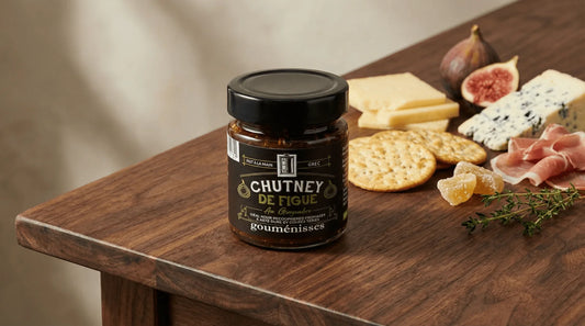 Chutney de Figues & Gingembre Frais - PANDAESiA