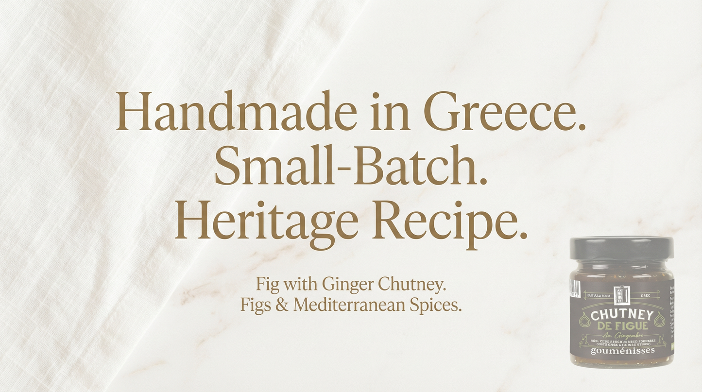 Chutney de Figues & Gingembre Frais - 220g