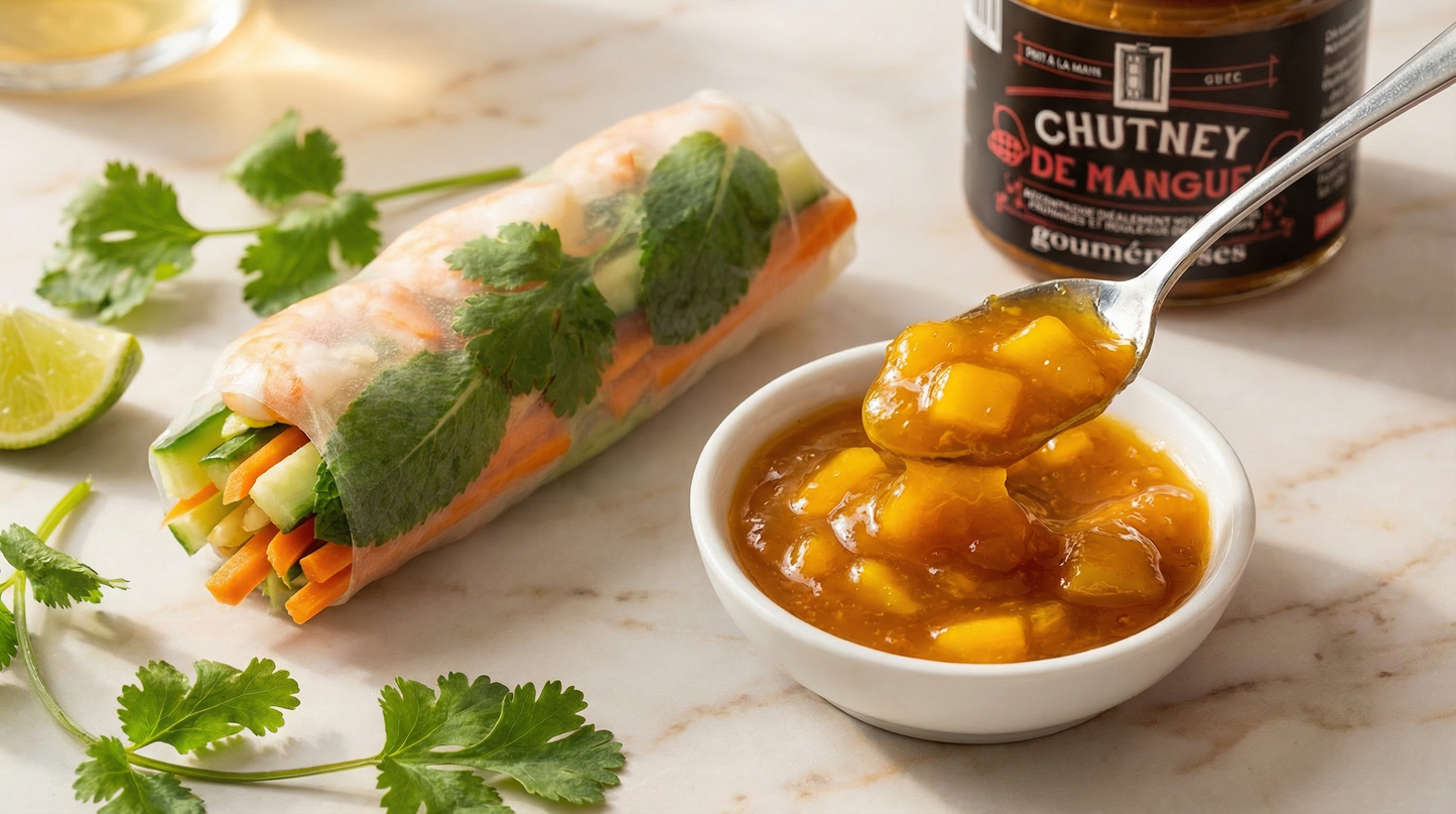 Chutney de Mangue (Recette Exotique) - 220g