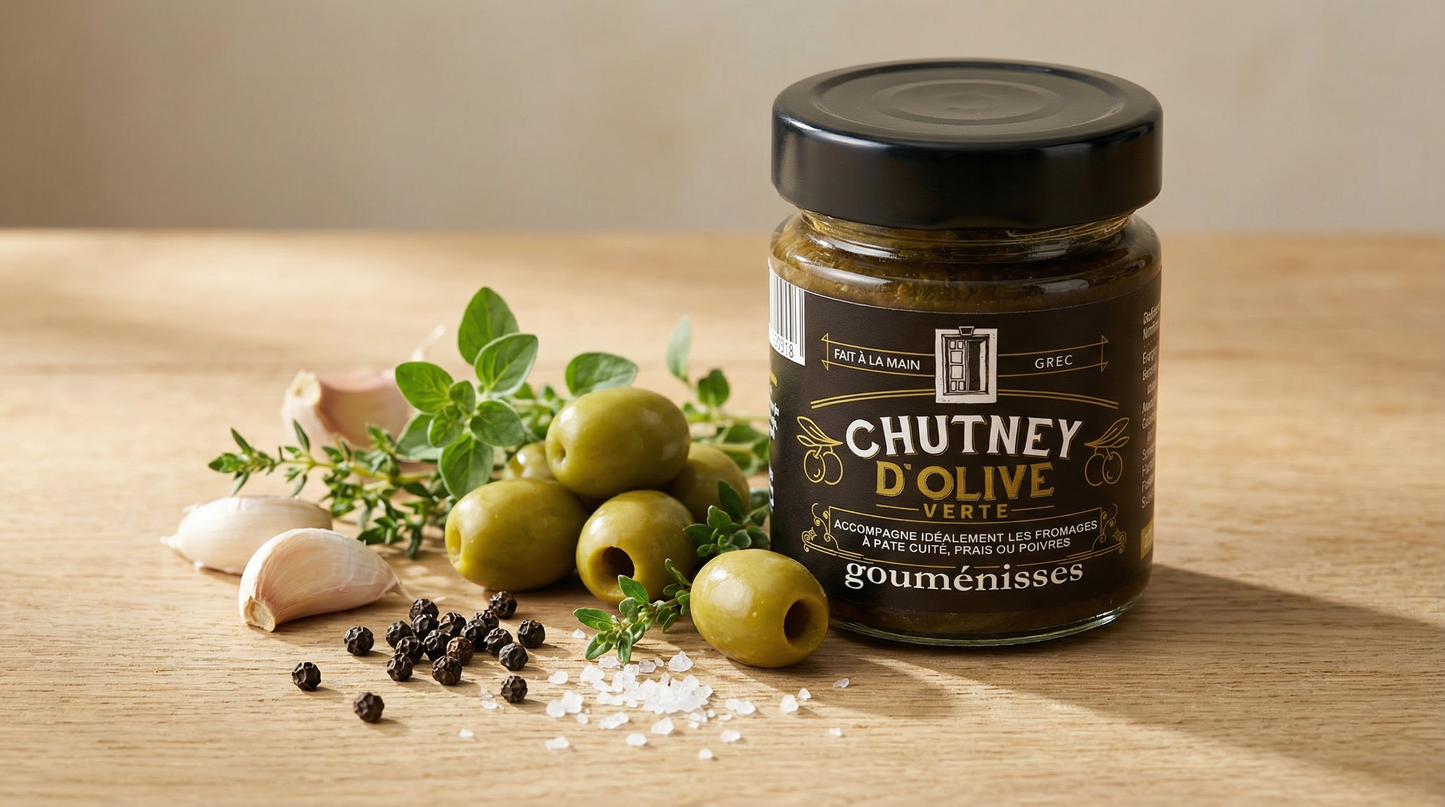 Tartinade d'Olives Vertes & Épices - 220g