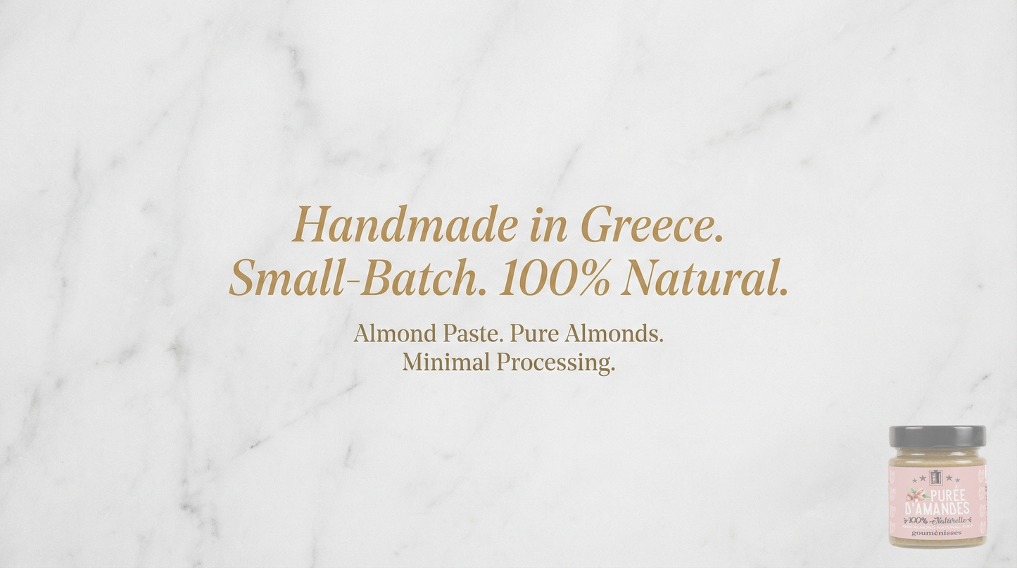Pâte d'Amandes Grecques Croquantes (Premium) - 180g
