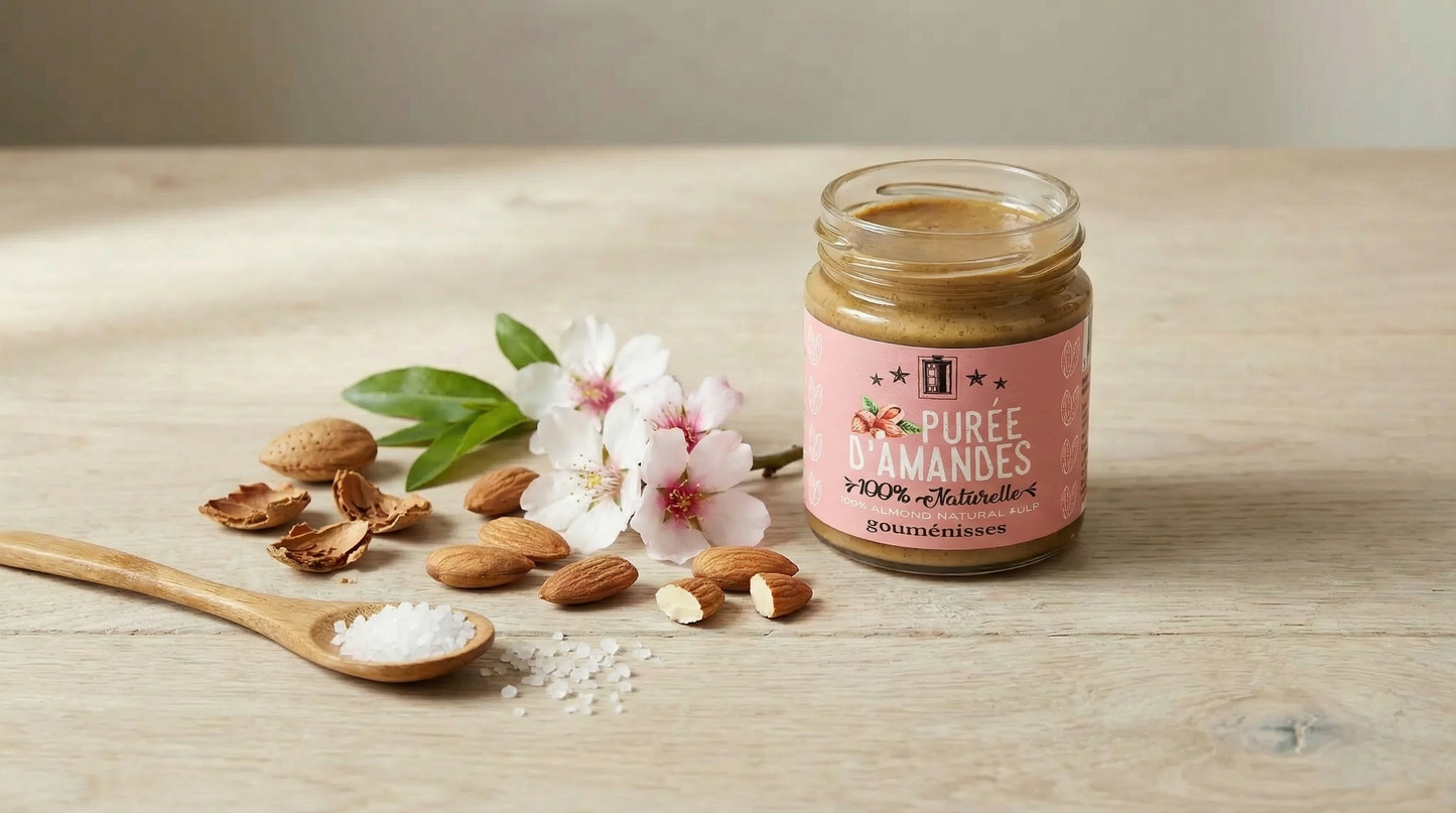 Pâte d'Amandes Grecques Croquantes (Premium) - 180g