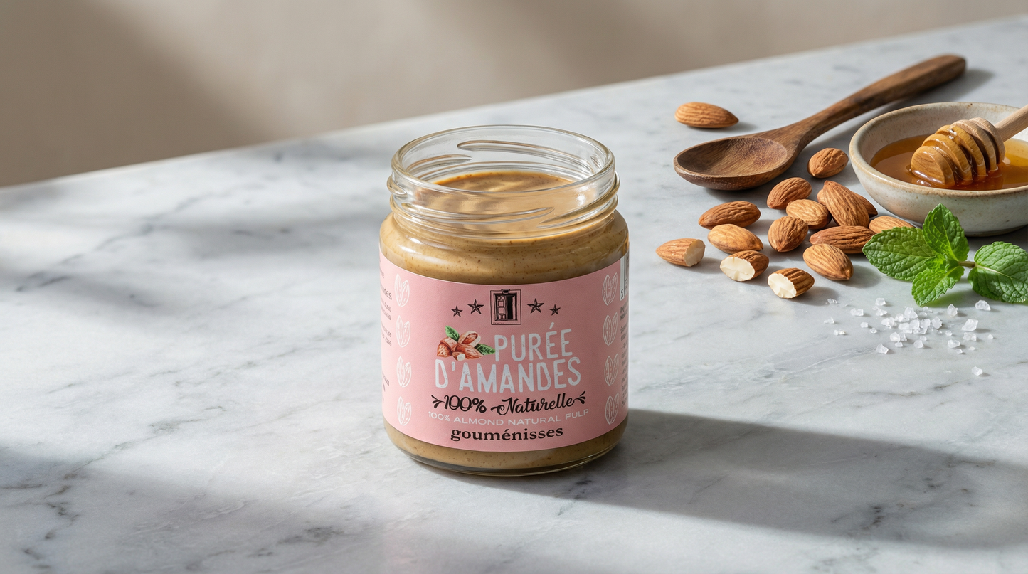 Pâte d'Amandes Grecques Croquantes (Premium) - 180g