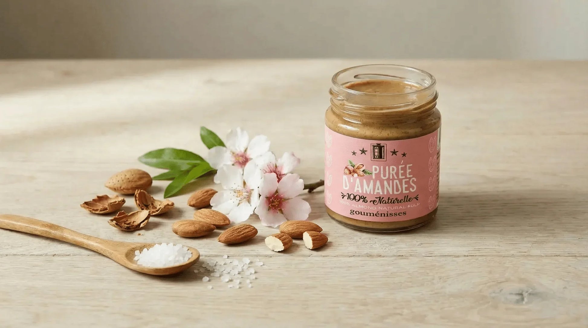Purée d'Amandes 100% Naturelle - PANDAESiA