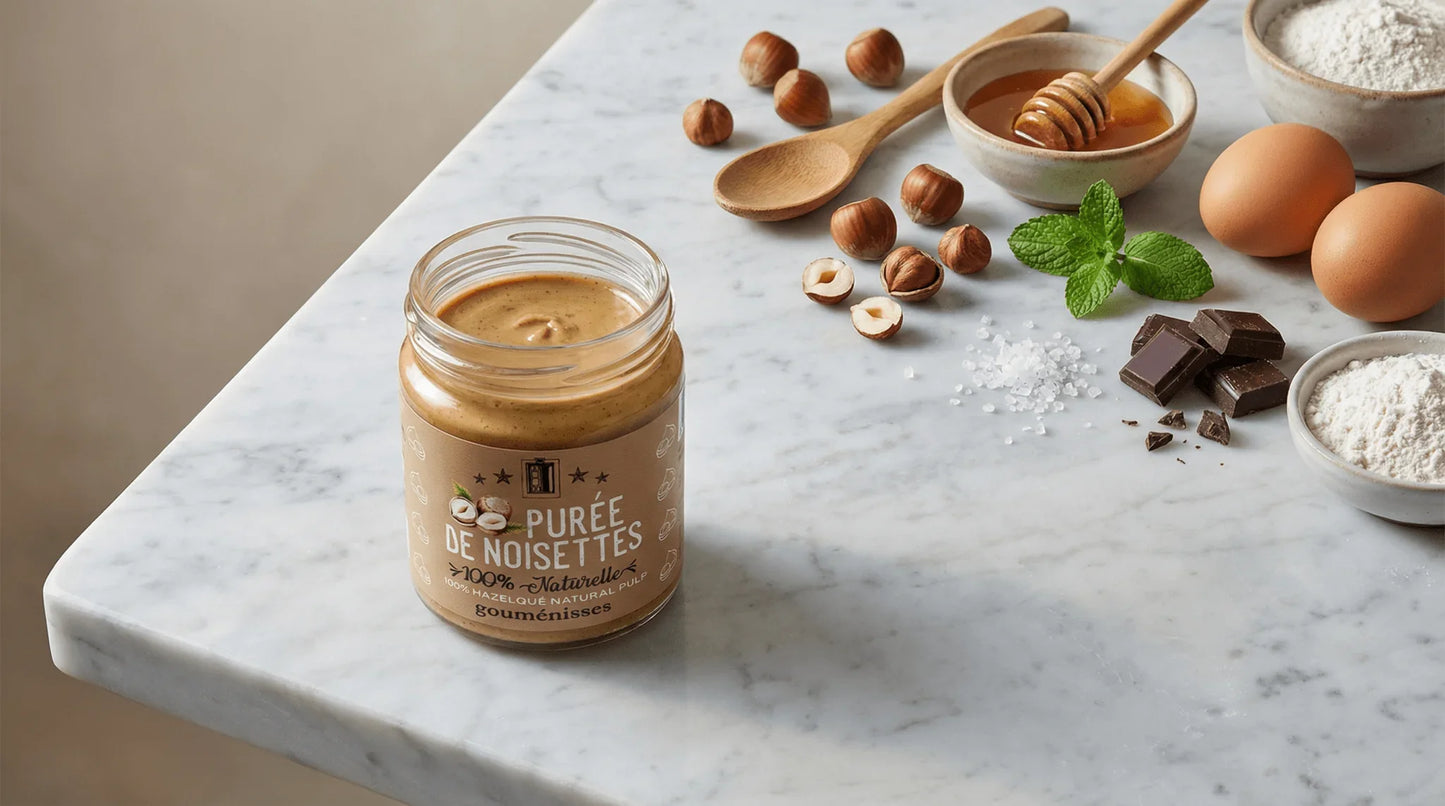 Purée de Noisettes 100% Naturelle - PANDAESiA