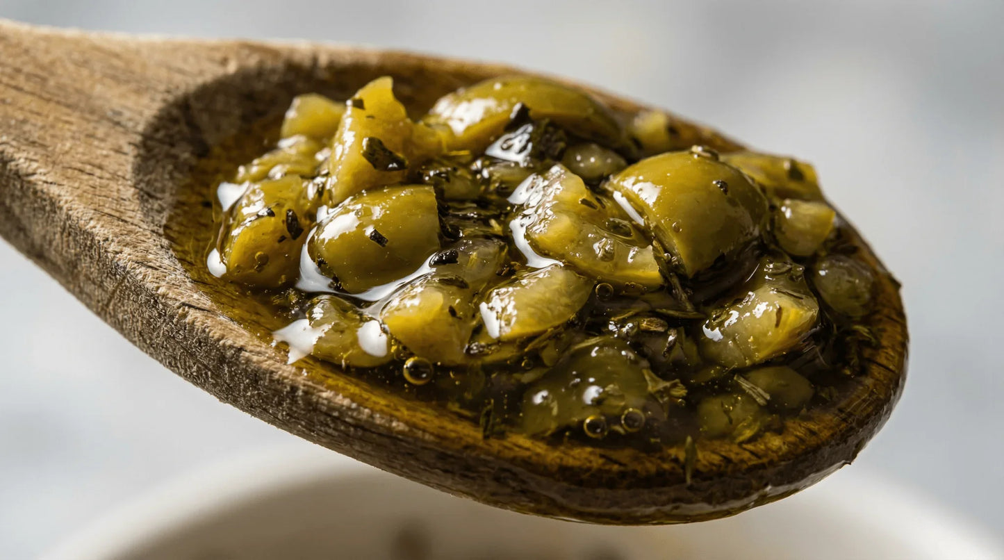 Tartinade d'Olives Vertes - PANDAESiA