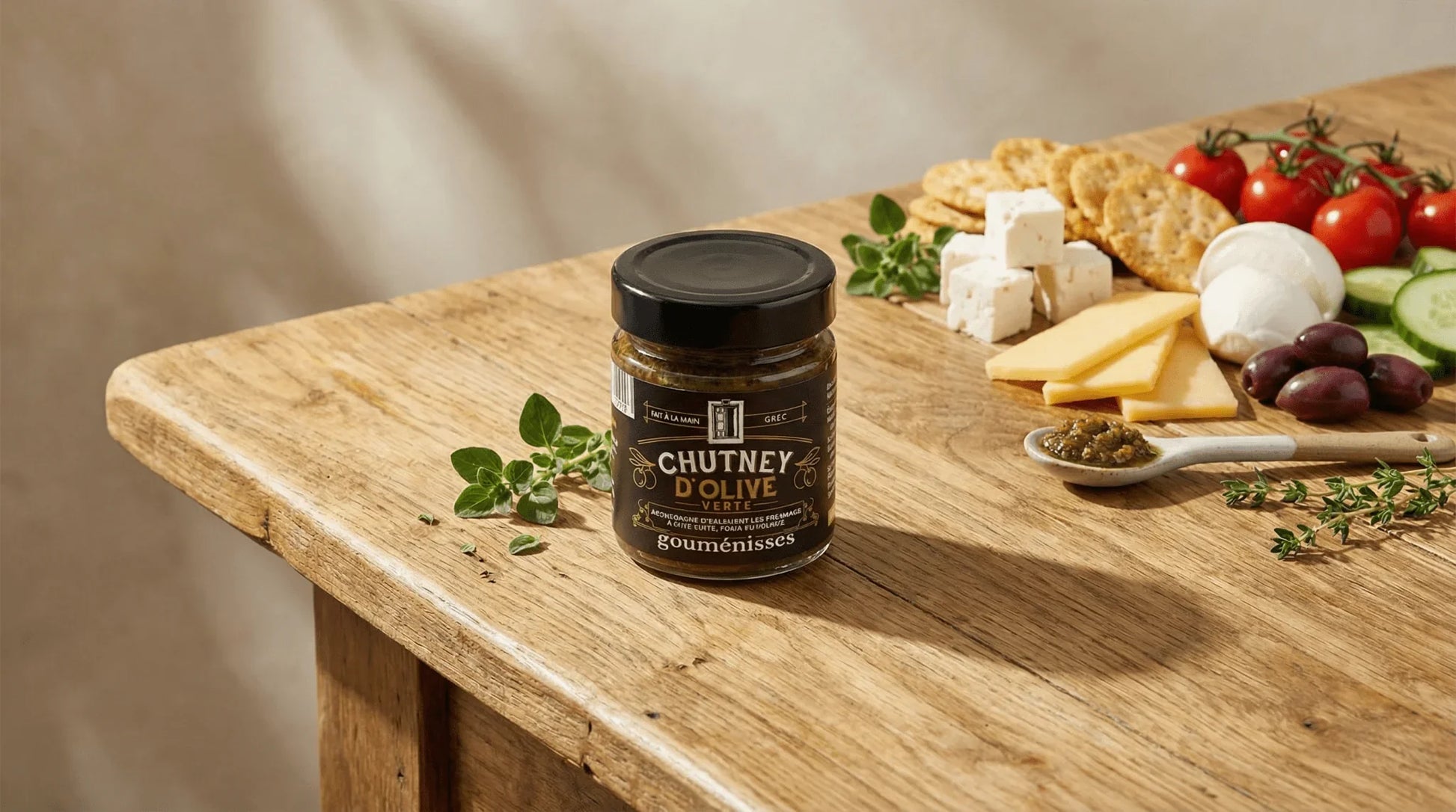 Tartinade d'Olives Vertes - PANDAESiA
