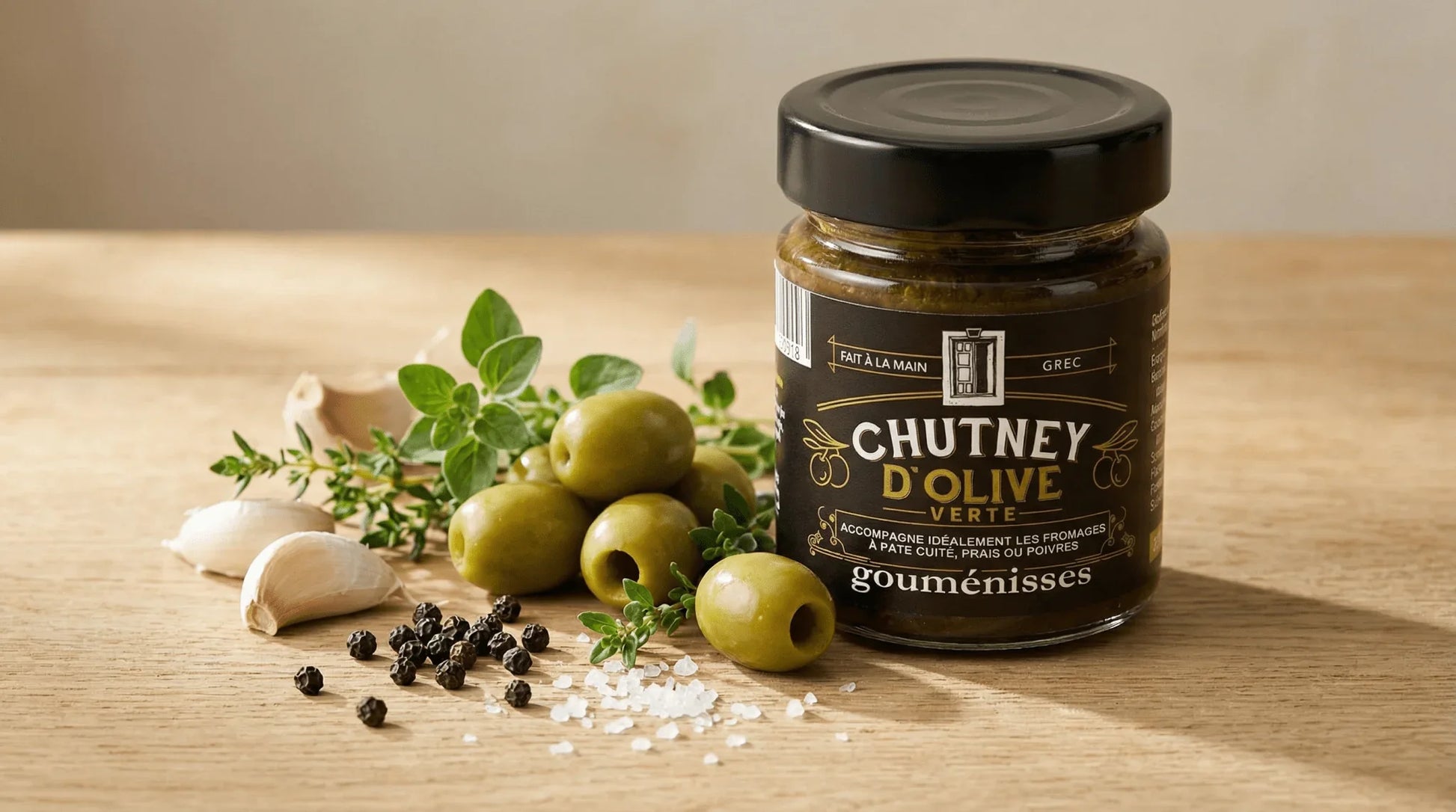 Tartinade d'Olives Vertes - PANDAESiA
